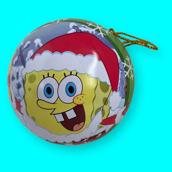 Sponge Bob Square Pants Christmas Ornament 2007 Nickelodeon Viacom by Hillenburg - Picture 7 of 7